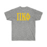 PI KAPPA PHI LETTERED TEE - $24.95