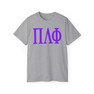 PI LAMBDA PHI LETTERED TEE - $24.95