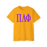 PI LAMBDA PHI LETTERED TEE - $24.95