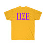 PI SIGMA EPSILON LETTERED TEE - $24.95