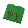 PSI UPSILON LETTERED TEE - $24.95