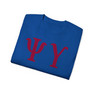 PSI UPSILON LETTERED TEE - $24.95