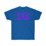 SIGMA ALPHA EPSILON LETTERED TEE - $24.95