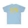 SIGMA NU LETTERED TEE - $24.95