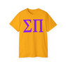 SIGMA PI LETTERED TEE - $24.95