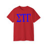 SIGMA TAU GAMMA LETTERED TEE - $24.95