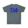 TAU DELTA PHI LETTERED TEE - $24.95