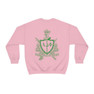 Alpha Delta Phi World Famous Crest - Shield Crewneck Sweatshirts