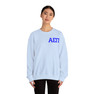 Alpha Epsilon Pi World Famous Crest - Shield Crewneck Sweatshirts