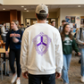 Alpha Kappa Lambda  World Famous Crest - Shield Crewneck Sweatshirts