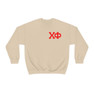 Chi Phi World Famous Crest - Shield Crewneck Sweatshirts