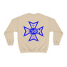 Delta Phi World Famous Crest - Shield Crewneck Sweatshirts