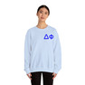 Delta Phi World Famous Crest - Shield Crewneck Sweatshirts