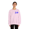 Delta Phi World Famous Crest - Shield Crewneck Sweatshirts