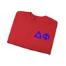 Delta Phi World Famous Crest - Shield Crewneck Sweatshirts