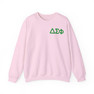 Delta Sigma Phi World Famous Crest - Shield Crewneck Sweatshirts