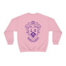 Delta Sigma Pi World Famous Crest - Shield Crewneck Sweatshirts