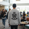 Kappa Delta Phi World Famous Crest - Shield Crewneck Sweatshirts