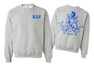 Kappa Delta Rho World Famous Crest - Shield Crewneck Sweatshirts