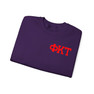 Phi Kappa Tau World Famous Crest - Shield Crewneck Sweatshirts