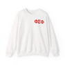 Phi Sigma Phi World Famous Crest - Shield Crewneck Sweatshirts