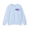 Phi Sigma Pi World Famous Crest - Shield Crewneck Sweatshirts