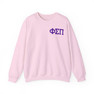 Phi Sigma Pi World Famous Crest - Shield Crewneck Sweatshirts