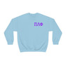 Pi Lambda Phi World Famous Crest - Shield Crewneck Sweatshirts