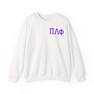 Pi Lambda Phi World Famous Crest - Shield Crewneck Sweatshirts