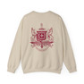 Psi Upsilon World Famous Crest - Shield Crewneck Sweatshirts
