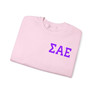 Sigma Alpha Epsilon World Famous Crest - Shield Crewneck Sweatshirts