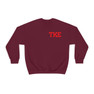 Tau Kappa Epsilon World Famous Crest - Shield Crewneck Sweatshirts