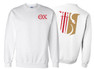 Theta Chi World Famous Crest - Shield Crewneck Sweatshirts