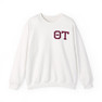 Theta Tau World Famous Crest - Shield Crewneck Sweatshirts