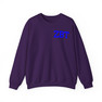 Zeta Beta Tau World Famous Crest - Shield Crewneck Sweatshirts