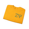 Zeta Psi World Famous Crest - Shield Crewneck Sweatshirts
