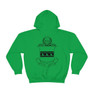 Printify Acacia World Famous Crest - Shield Hooded Sweatshirt 