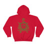 Alpha Delta Phi World Famous Crest - Shield Hooded Sweatshirt
