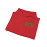 Alpha Gamma Rho World Famous Crest - Shield Hooded Sweatshirt