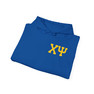 Chi Psi World Famous Crest - Shield Hooded Sweatshirt