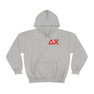 Delta Chi World Famous Crest - Shield Hooded Sweatshirt