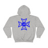 Delta Phi World Famous Crest - Shield Hooded Sweatshirt