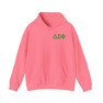 Delta Sigma Phi World Famous Crest - Shield Hooded Sweatshirt