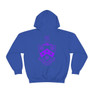 FIJI Fraternity - Phi Gamma Delta World Famous Crest - Shield Hooded Sweatshirt