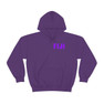 FIJI Fraternity - Phi Gamma Delta World Famous Crest - Shield Hooded Sweatshirt