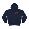 Printify Kappa Sigma World Famous Crest - Shield Hooded Sweatshirt 