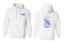 Phi Beta Sigma World Famous Crest - Shield Hooded Sweatshirts