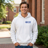 Phi Lambda Chi World Famous Crest - Shield Hooded Sweatshirts