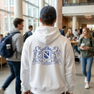 Phi Lambda Chi World Famous Crest - Shield Hooded Sweatshirts