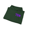 Tau Epsilon Phi World Famous Crest - Shield Hooded Sweatshirts